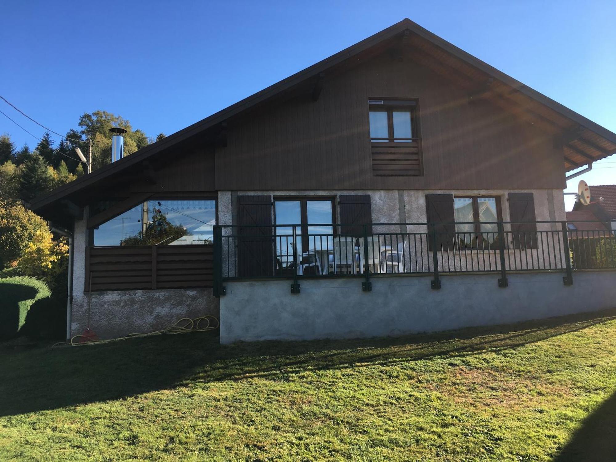 Elegant Chalet In Gerb Pal In Cosy Environment Gerbepal ภายนอก รูปภาพ
