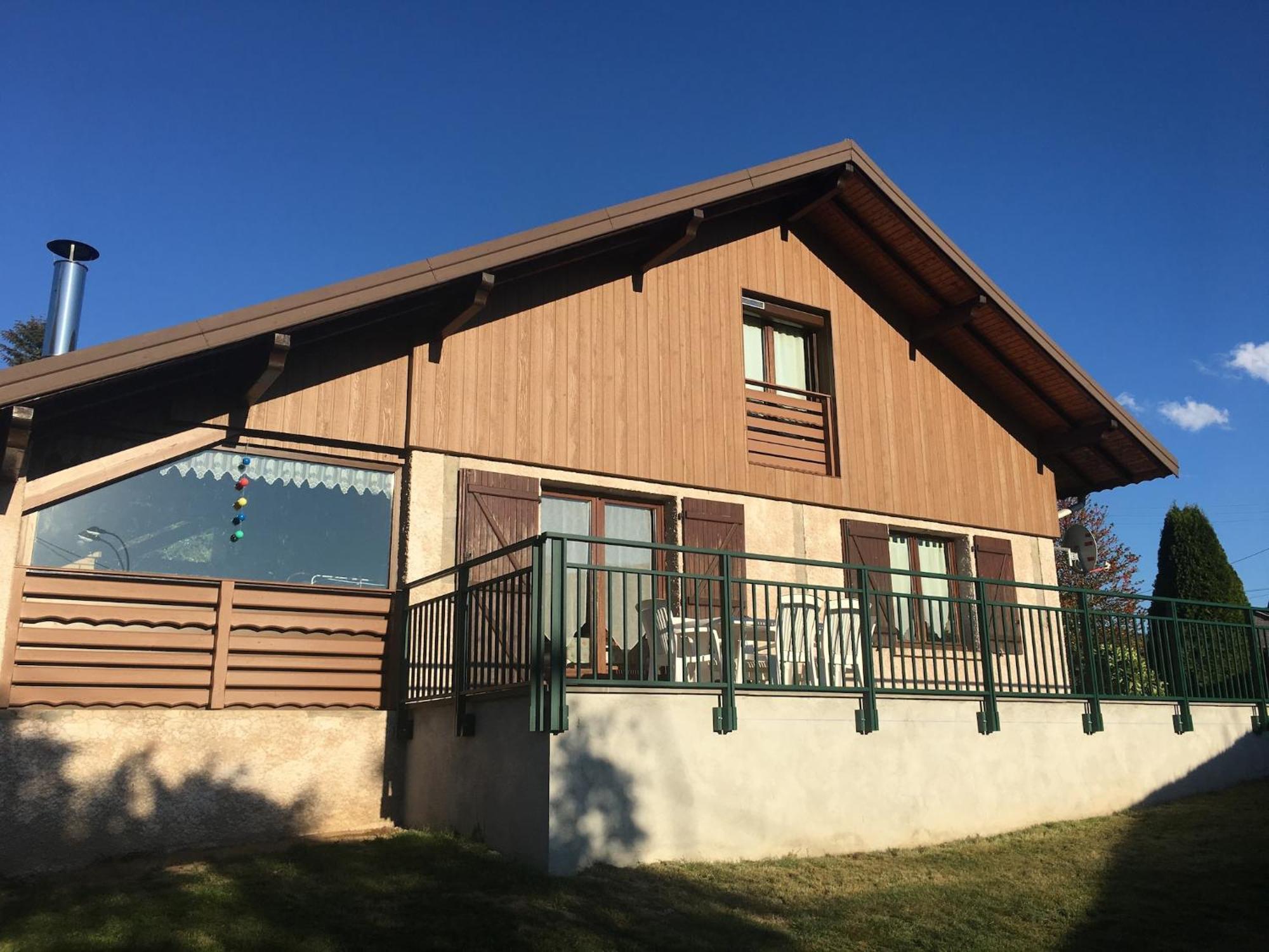 Elegant Chalet In Gerb Pal In Cosy Environment Gerbepal ภายนอก รูปภาพ