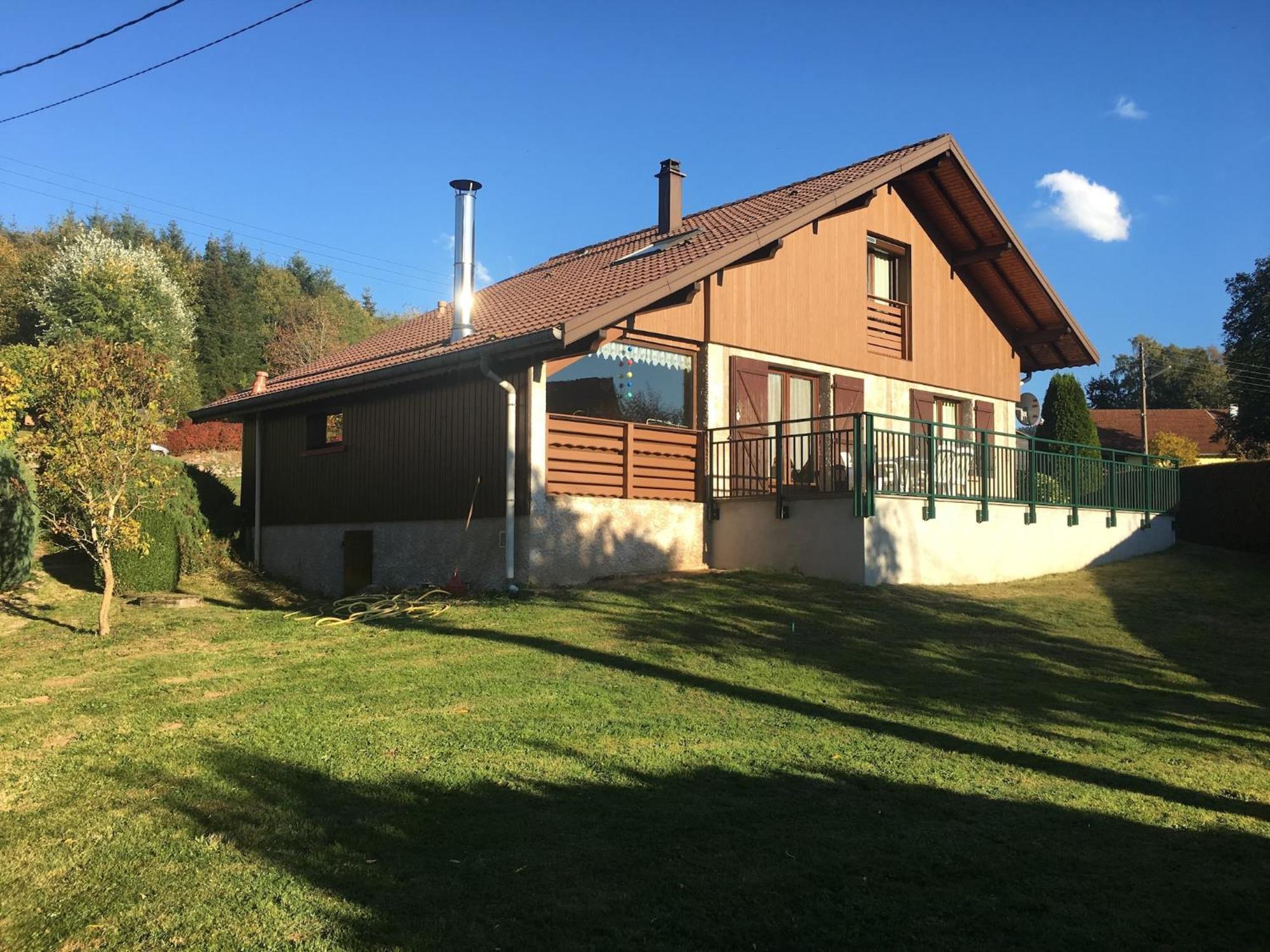Elegant Chalet In Gerb Pal In Cosy Environment Gerbepal ภายนอก รูปภาพ